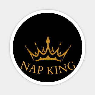 Nap King, Most Likely to Take a Nap Funny Magnet